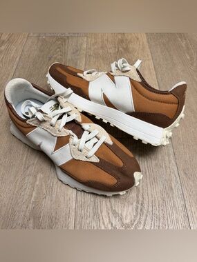 New Balance 327 'Burnt Orange' MS327DD Sneakers Shoes Size 8 EUC NO BOX